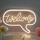 TONGER®Welcome Wall Neon