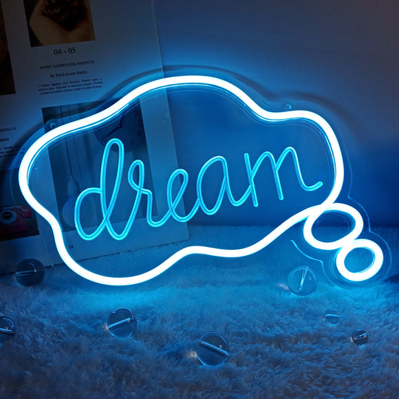 TONGER®Blue Dream Wall Neon