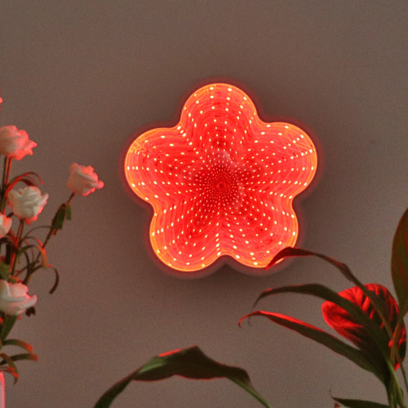 TONGER® Flower LED Infinity Mirror Lamp