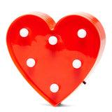 TONGER® Red Mini Heart Marquee Light