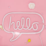 TONGER® Hello wall LED neon sign