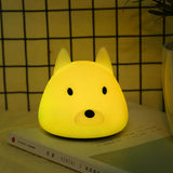 TONGER® Cute Dog Night Lamp