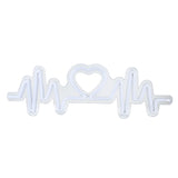 TONGER® Blue Heart Beat LED Neon