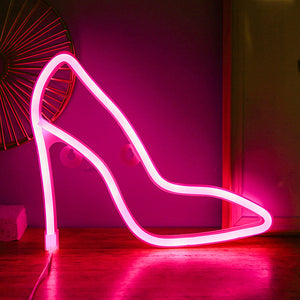 TONGER® Pink High Hells Wall LED Neon Light Sign