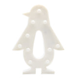 TONGER® White Penguin LED Marquee Light