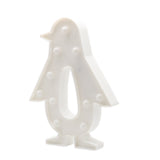 TONGER® White Penguin LED Marquee Light