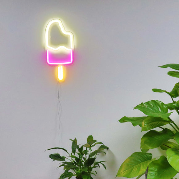 TONGER® Popsicle wall LED neon sign