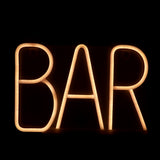 TONGER®Warm White Bar LED Neon Sign