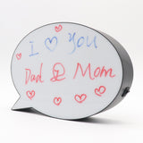 TONGER® Round Speech Bubble Lightbox