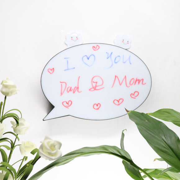 TONGER® Round Speech Bubble Lightbox