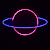 TONGER® Pink and Blue Universe Wall LED neon light