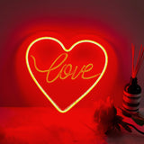 TONGER®Red Heart Love Wall Neon