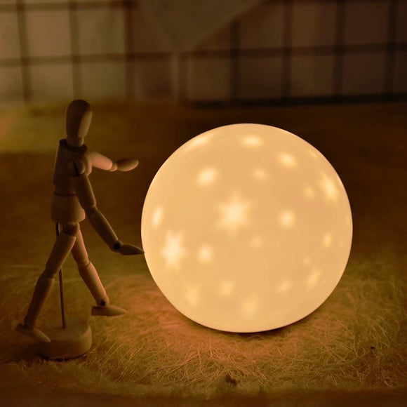 TONGER® Round Ball Star Project Silicon Light