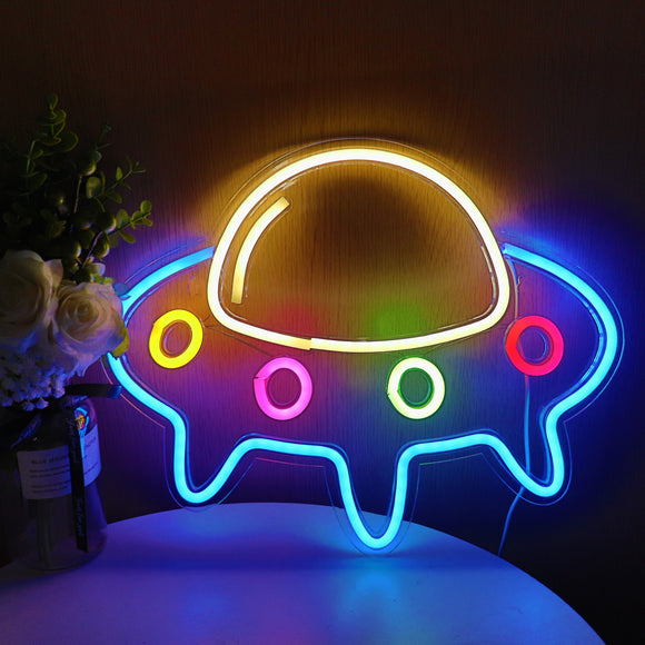 TONGER® UFO Wall Neon Sign