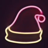 TONGER® XMAS Hat Wall LED neon light