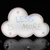 TONGER® Black Cloud Writable Lightbox