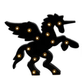 TONGER® Black Fly Unicorn LED Marquee Light
