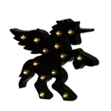 TONGER® Black Fly Unicorn LED Marquee Light