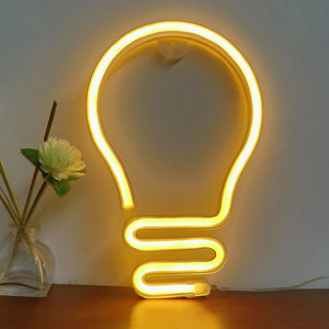 TONGER® Bulb LED Neon Light Sign