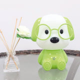 TONGER® Cute Touch Switch Dimmable chargeable Kids Cartoon DogTable Light