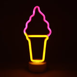 TONGER® Ice Cream Table LED neon light