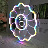 TONGER®Smile Face  Wall & Table Neon Sign