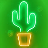 TONGER® Cactus  wall LED neon sign