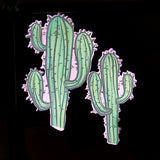 TONGER® Cactus Wall Art Picture With Light