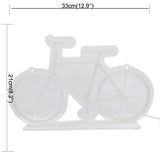 TONGER® White Bicycle Wall & Table Neon Sign