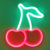 TONGER® Cherry Wall LED Neon Light Sign