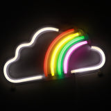 TONGER® Cloud With Rainbow wall LED neon sign