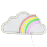 TONGER® Cloud With Rainbow wall LED neon sign