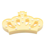 TONGER® Yellow Crown LED Marquee Light