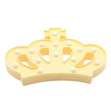 TONGER® Yellow Crown LED Marquee Light
