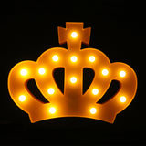 TONGER® Yellow Crown LED Marquee Light