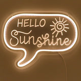 TONGER®Hello Sunshine Wall Neon Sign