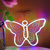 TONGER®Butterfly Wall  Neon Sign