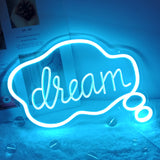 TONGER® Blue Dream Wall Neon