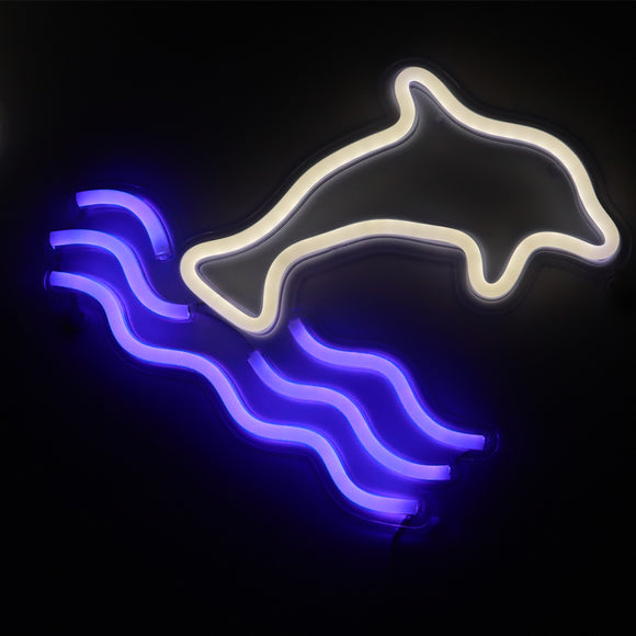 TONGER® Dolphin wall LED neon sign