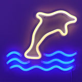 TONGER® Dolphin wall LED neon sign