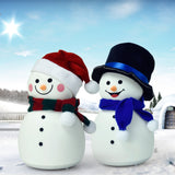 TONGER® Boy Snowman Silicon Music Light