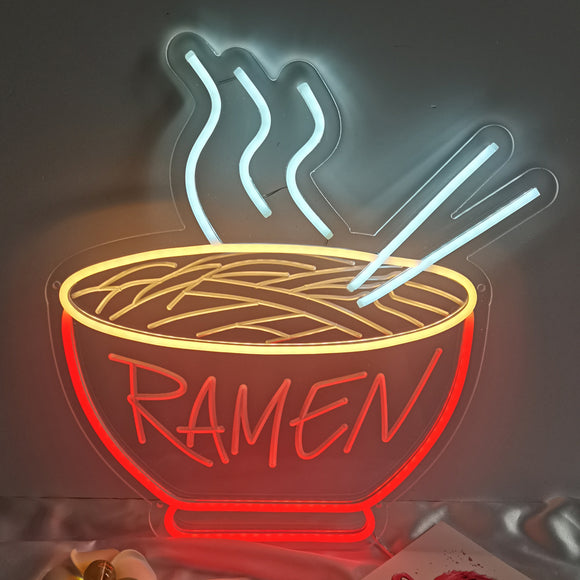 TONGER®Red Ramen Wall Neon Sign