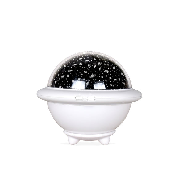 TONGER® White UFO Project Silicon Night Light