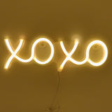 TONGER®Warm White XOXO LED Neon Sign