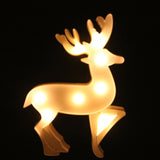 TONGER® White Elk LED Marquee Light