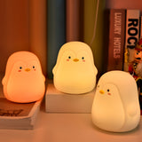 TONGER® White Penguin Silicon Light