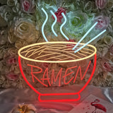 TONGER®Red Ramen Wall Neon Sign