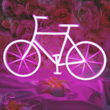 TONGER® Pink Bicycle Wall & Table Neon Sign