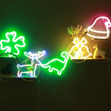 TONGER® Green Dinosaur Wall LED neon light