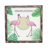 TONGER® Flamingo Wall Art Picture With Light